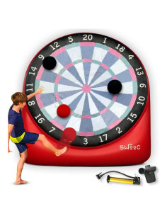 Dardos Gigantes Inflables SWOOC 1.83m con Bomba y Pelotas