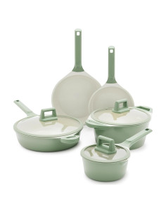 Juego de Utensilios de Cocina GreenLife 8 Piezas Cerámica