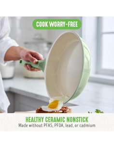 Juego de Utensilios de Cocina GreenLife 8 Piezas Cerámica 2