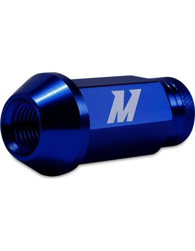 Tuercas de bloqueo aluminio Mishimoto M12x1.25, 20 piezas azul