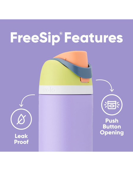 Botella de Agua Owala FreeSip 24 oz Acero Inoxidable Camo