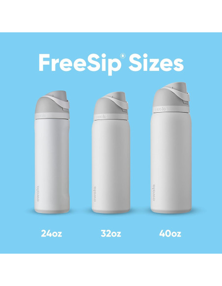 Botella de Agua Owala FreeSip 24 oz Acero Inoxidable Camo