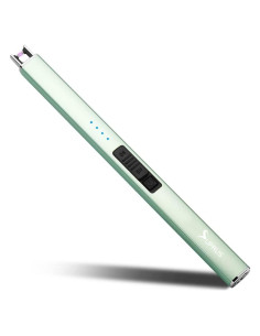 Encendedor Eléctrico SUPRUS Verde Recargable USB a Prueba de Viento