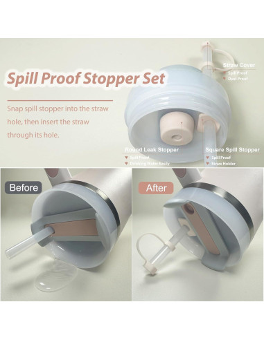 Juego de Accesorios Mefaster para Taza Stanley 9 Piezas