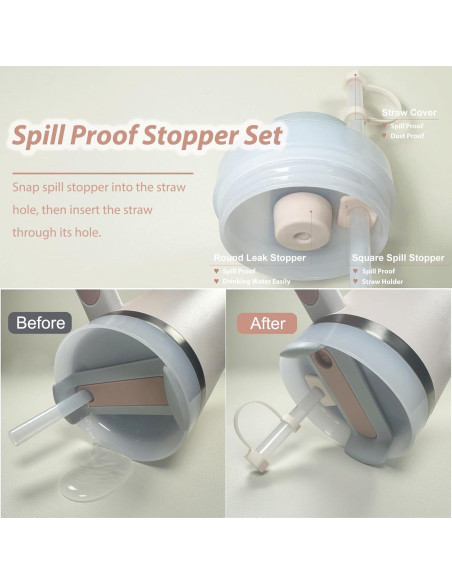 Juego de Accesorios Mefaster para Taza Stanley 9 Piezas