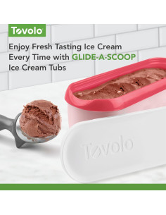 Contenedor de Helado Tovolo 1.5L Hermético Antideslizante 2