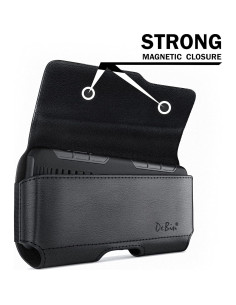 DeBin Funda Cintura para iPhone 10 a 16 Pro - Negro 2