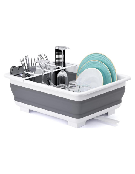 Estante Plegable THANSTAR para Secar Platos 31.5x36.6cm