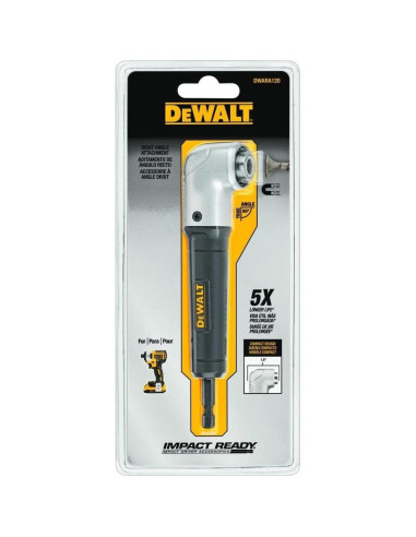 Accesorio de Ángulo Derecho DEWALT DWARA120 6.35mm