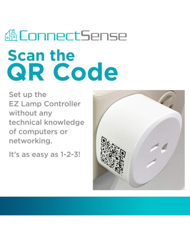Enchufe Inteligente EZ ConnectSense Control Remoto 10A