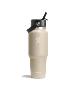 Botella de Viaje Hydro Flask 32 Oz con Popote Flexible Oat