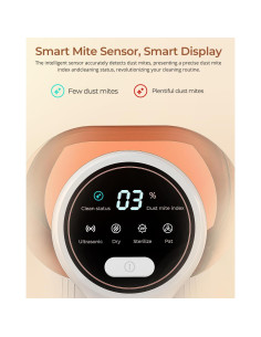 Aspiradora de Cama JIGOO J300 con Luz UV y 500W 2