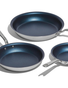 Sartén Antiadherente Set 3 Piezas Made In Acero Inoxidable 2