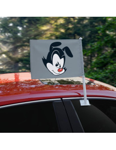 Bandera de Coche Animaniacs Graphics and More 36x28cm 2