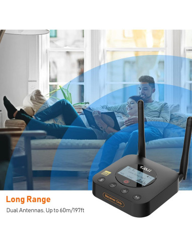 Receptor Bluetooth 1Mii B06Pro+ HiFi Audio Inalámbrico