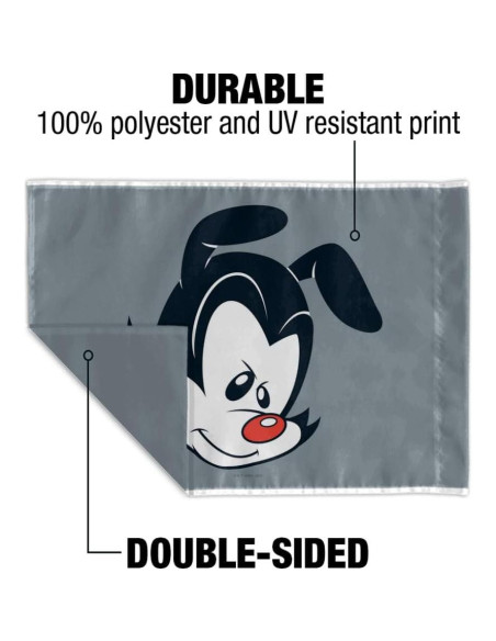 Bandera de Coche Animaniacs Graphics and More 36x28cm