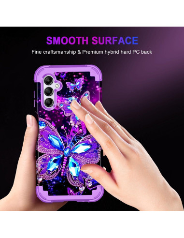 Funda Miqala para Galaxy A14 5G 6.6" Brilla en Oscuridad