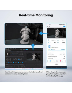 Cámara AI Creality K1 - HD, Detección AI, Time-Lapse 2