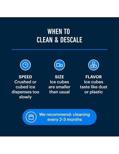 Limpiador Desincrustante de Máquinas de Hielo Essential Values 473ml