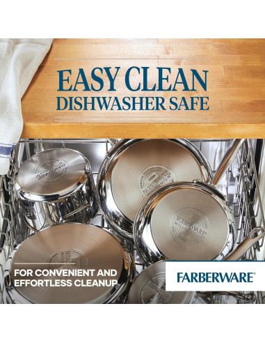 Juego de Utensilios de Cocina Farberware 10 Piezas Acero Inoxidable