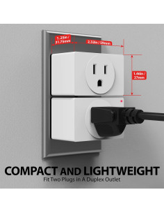 Enchufe Remoto Inalámbrico Fosmon 5 Unidades 15A 1800W 2