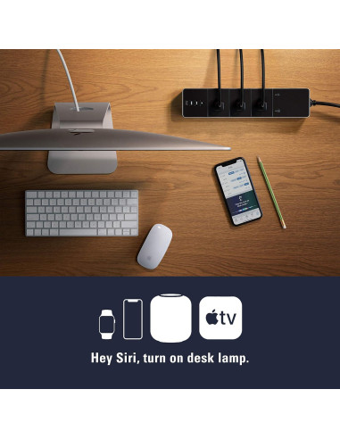 Eve Energy Strip - Toma de corriente inteligente triple