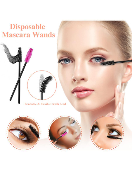 Kit de herramientas desechables para maquillaje 270 piezas
