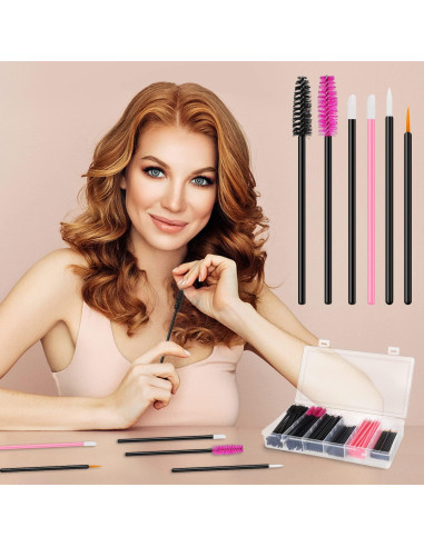 Kit de herramientas desechables para maquillaje 270 piezas