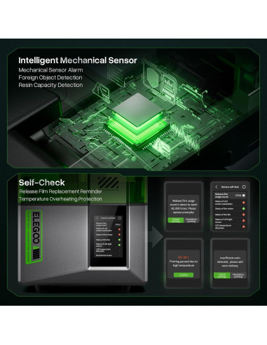 Impresora 3D ELEGOO Mars 5 MSLA 4K 150x143mm