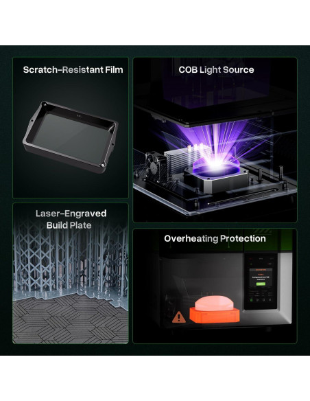 Impresora 3D ELEGOO Mars 5 MSLA 4K 150x143mm