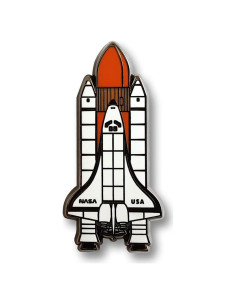 Pin de Solapa Esmalte NASA Transbordador Pinsanity 3.81cm