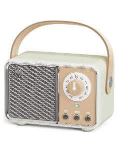 Altavoz Bluetooth Retro Aresrora Mini 5W Inalámbrico Lima