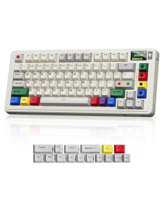 Teclado Mecánico BOYI C75Pro 75% RGB con Pantalla TFT