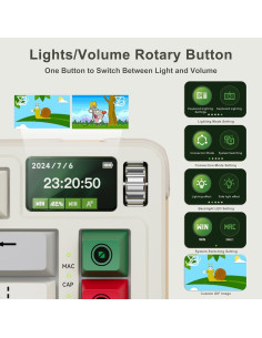 Teclado Mecánico BOYI C75Pro 75% RGB con Pantalla TFT 2