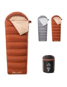 Saco de dormir tipo sobre PELLIOT 220x80cm 180gsm para camping