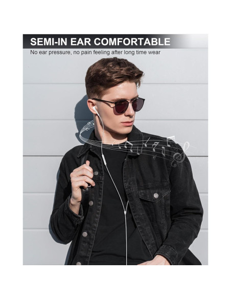 Auriculares USB C TEGDZGU TC0001 HiFi Estéreo con Micrófono