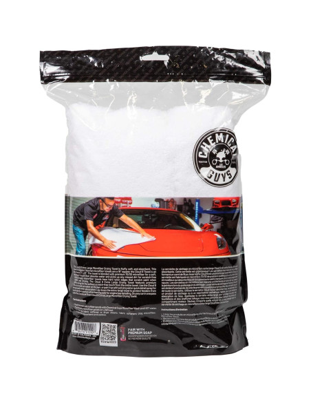 Toalla de Microfibra Extra Grande Chemical Guys Nube 9 132x91 cm