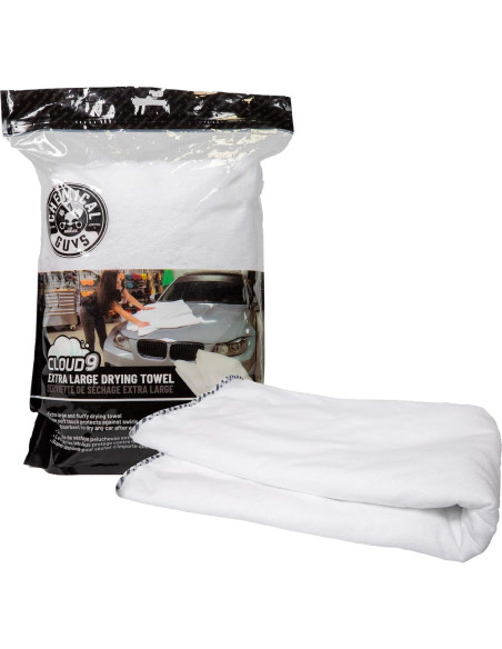 Toalla de Microfibra Extra Grande Chemical Guys Nube 9 132x91 cm