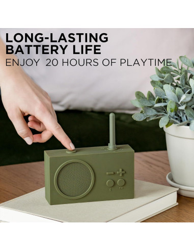 Altavoz Bluetooth Lexon TYKHO 3 Radio FM Resistente Agua