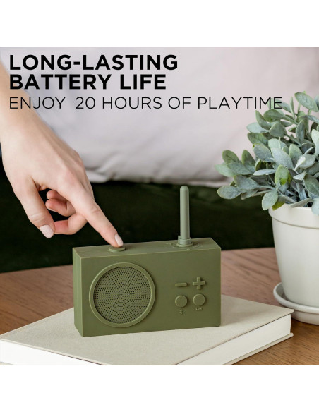Altavoz Bluetooth Lexon TYKHO 3 Radio FM Resistente Agua Altavoz Bluetooth Lexon TYKHO 3 Radio FM Resistente Agua