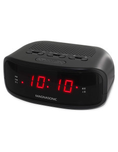Reloj Radio Despertador Magnasonic EAAC200 Digital con Alarma