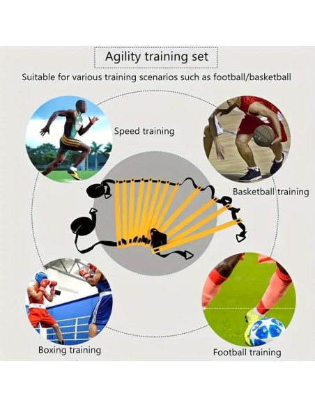 Equipo de Entrenamiento de Velocidad Genérico ZKJ97 con Conos