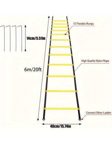 Equipo de Entrenamiento de Velocidad Genérico ZKJ97 con Conos