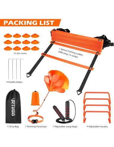 Equipo de Entrenamiento UZTUGG para Fútbol y Baloncesto