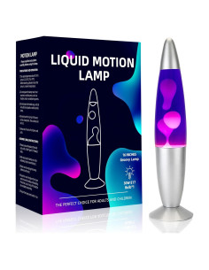 Lámpara de Movimiento Líquido Rumiom 40 cm Magma Púrpura