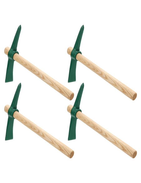 4 Piezas Azada de Pico KOHAND 38,1x25,4 cm Doble Cabeza