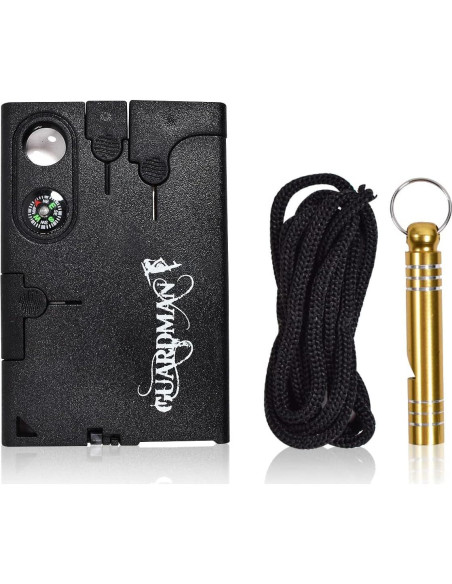 GUARDMAN Multiherramienta Tarjeta 18 en 1 Acero Inoxidable GUARDMAN Multiherramienta Tarjeta 18 en 1 Acero Inoxidable