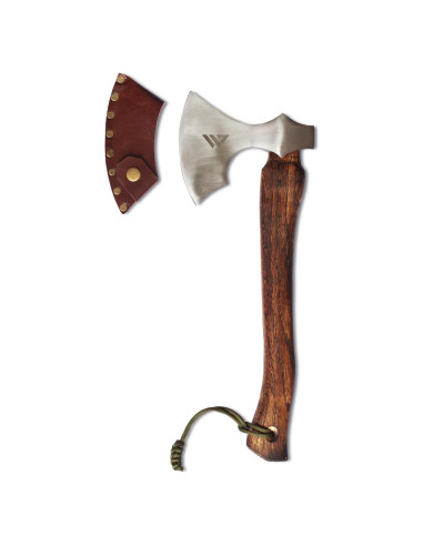 Hacha Wilora de Acero al Carbono con Mango de Madera