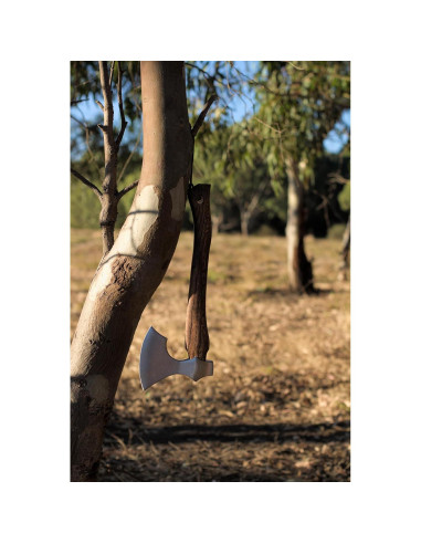 Hacha Wilora de Acero al Carbono con Mango de Madera