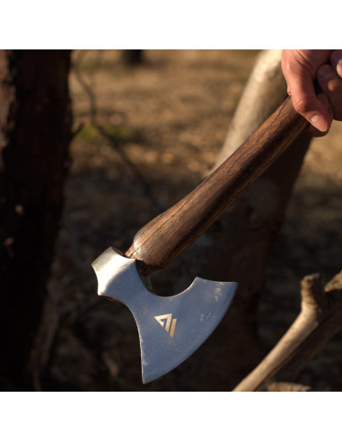 Hacha Wilora de Acero al Carbono con Mango de Madera